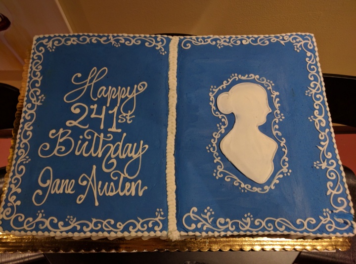 Jane Austen Birthday Cake